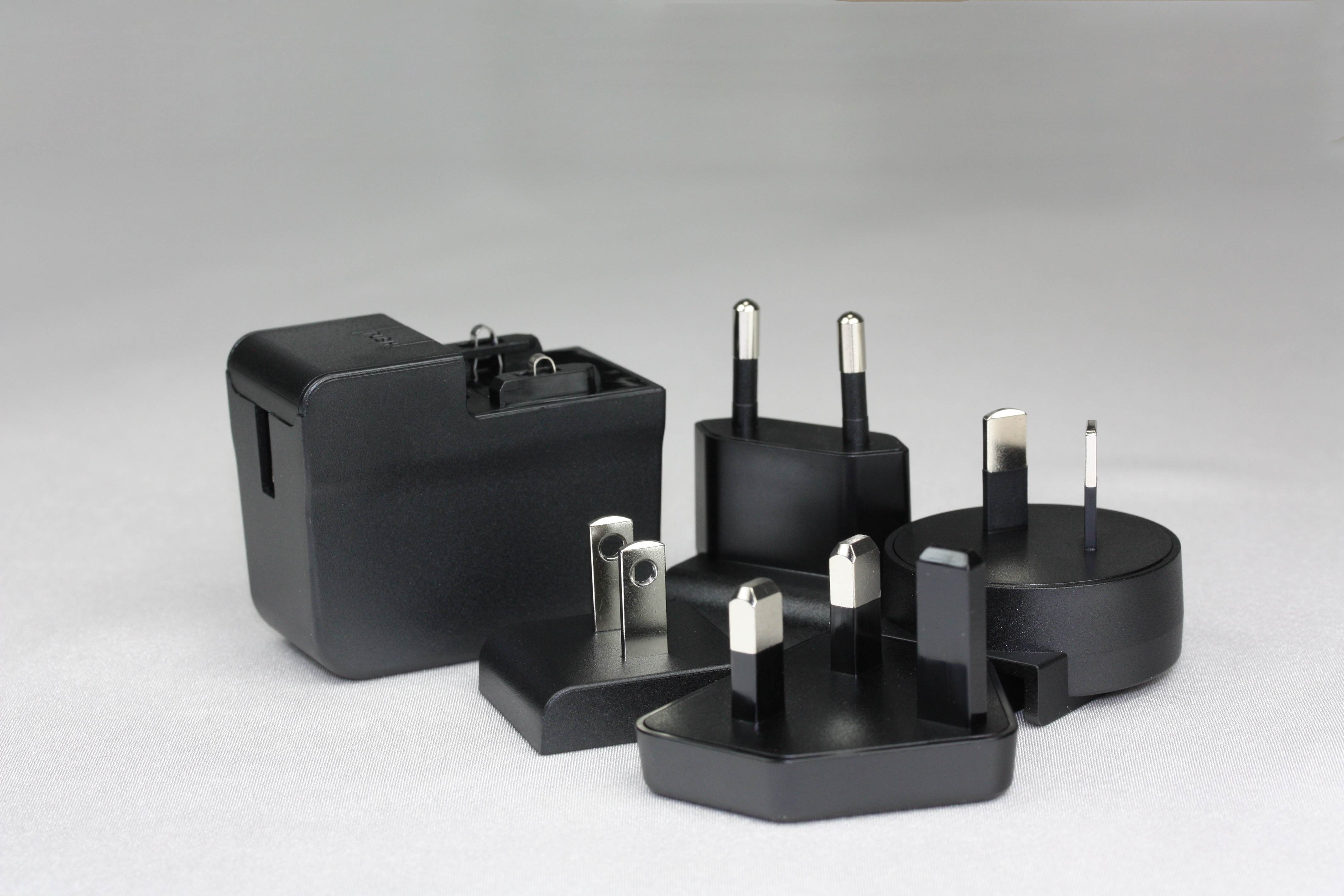 battery charger with adapters