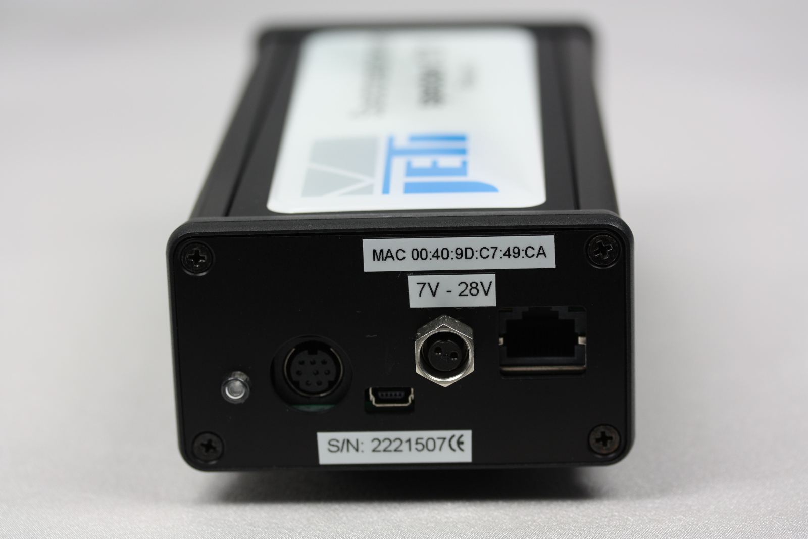 Back view of spectroradiometer JETI specbos 1211-2-RS-2